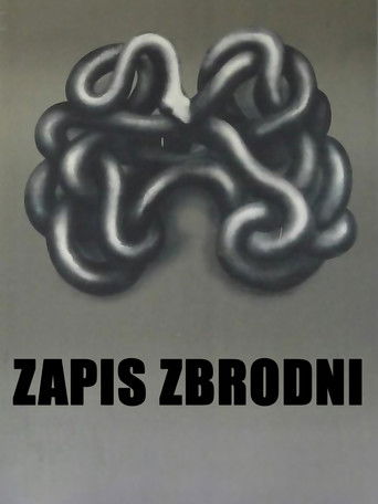 Póster de Zapis zbrodni