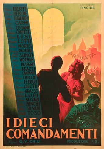 Póster de I dieci comandamenti