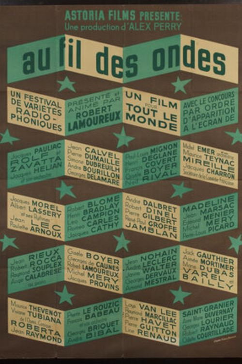 Póster de Au fil des ondes