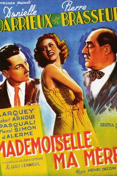 Póster de Mademoiselle ma mère