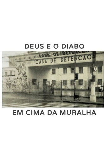 Póster de Deus e o Diabo em Cima da Muralha