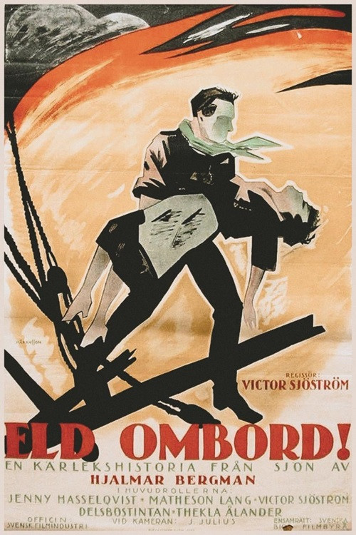 Póster de Eld ombord