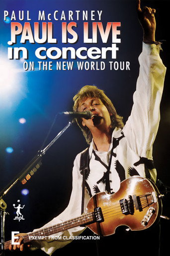 Póster de Paul Is Live In Concert – On the New World Tour