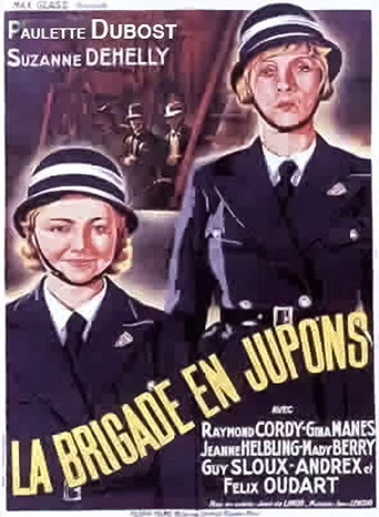 Póster de La brigade en jupons