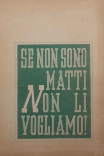 Póster de Se non son matti non li vogliamo