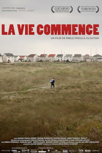 Póster de La vie commence
