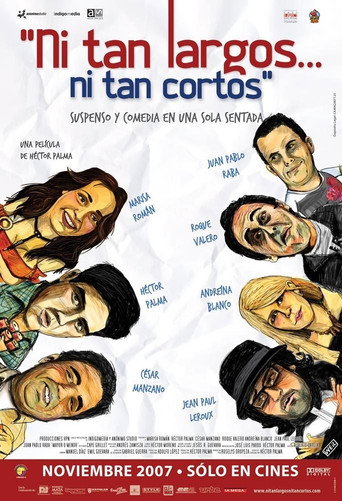 Póster de Ni tan largos... ni tan cortos