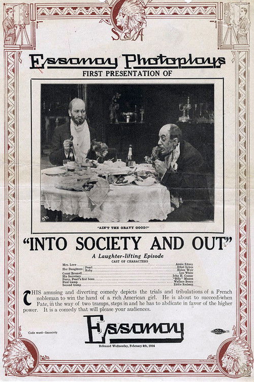 Póster de Into Society and Out