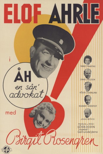 Póster de Åh, en sån' advokat
