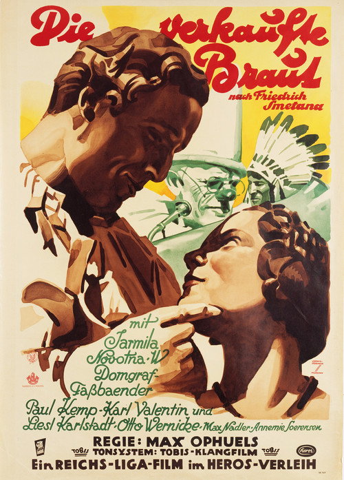 Póster de Die verkaufte Braut