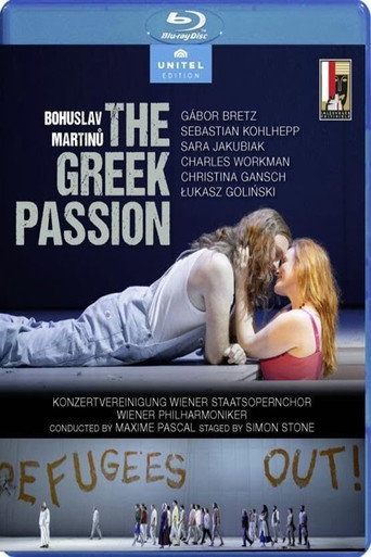 Póster de Salzburg Festival 2023: The Greek Passion