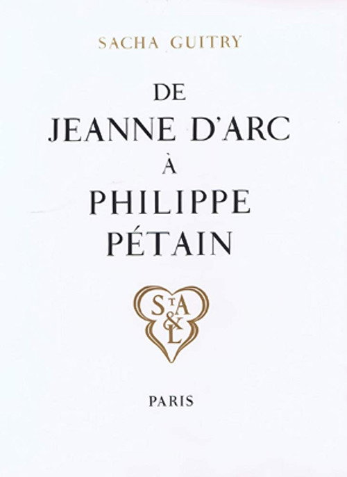 Póster de De Jeanne d'Arc à Philippe Pétain