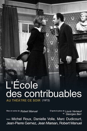 Póster de L'École des contribuables