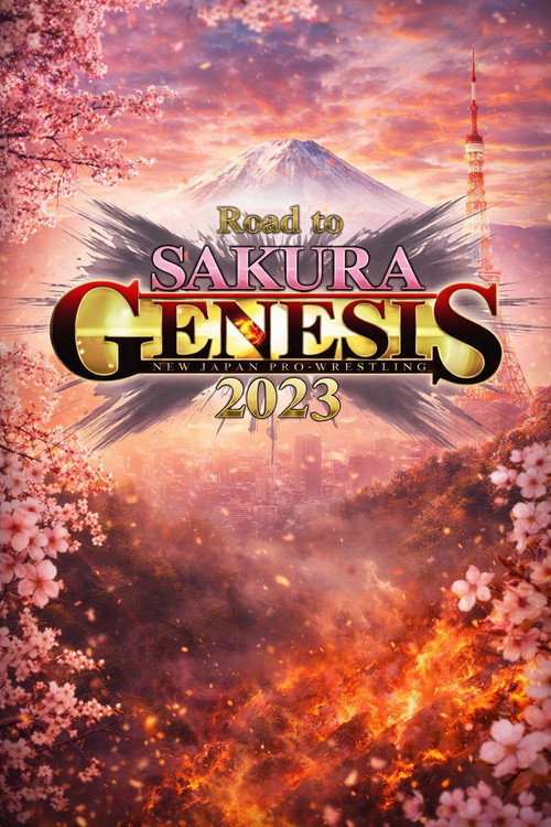 Póster de NJPW Road to Sakura Genesis 2023 - Day 2