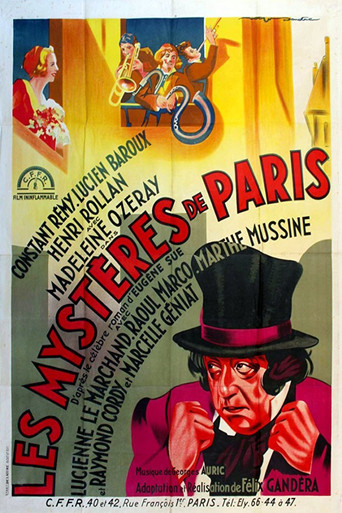 Póster de Les Mystères de Paris