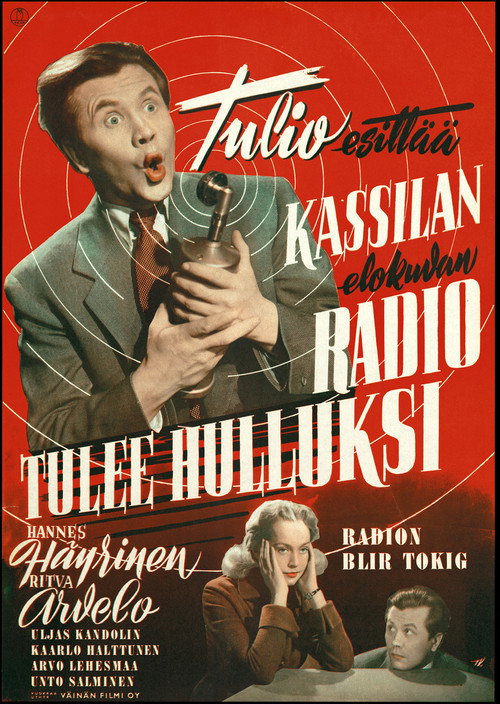 Póster de Radio tulee hulluksi