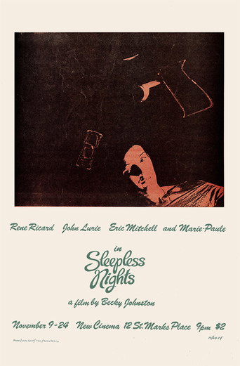 Póster de Sleepless Nights