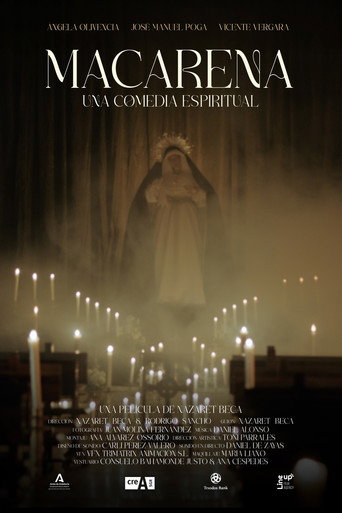 Póster de Macarena, una comedia espiritual