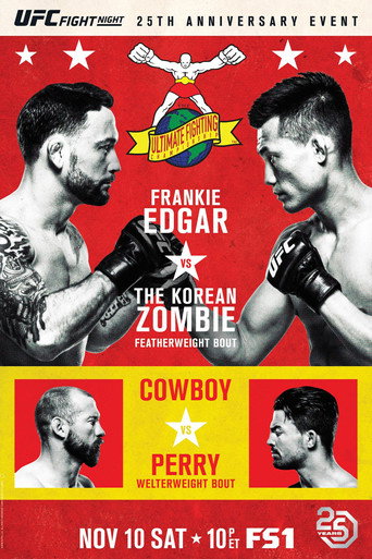 Póster de UFC Fight Night  139:  Korean Zombie vs Rodriguez