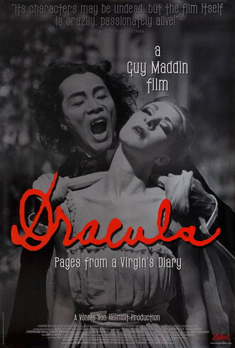 Póster de Dracula: Pages from a Virgin's Diary