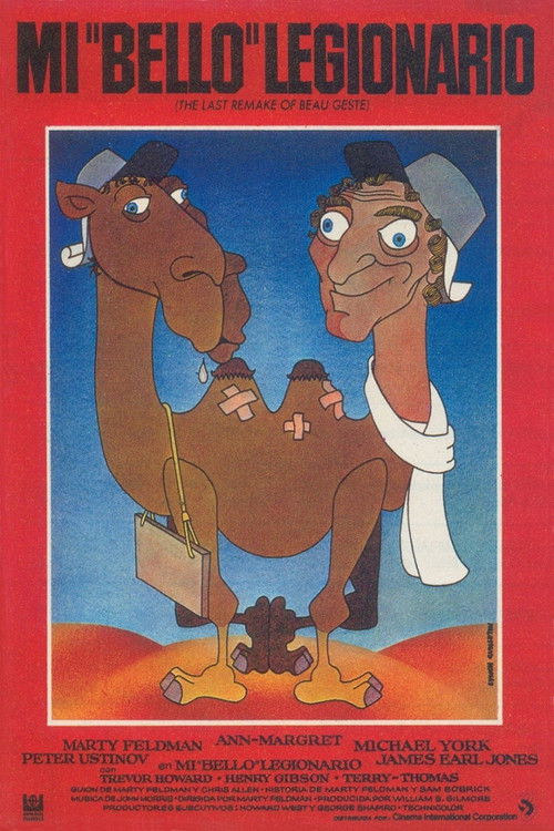 Póster de La más loca aventura de Beau Geste