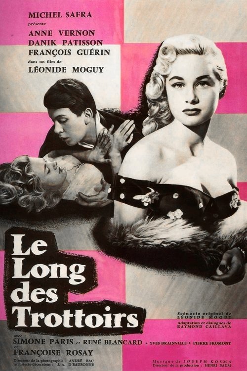 Póster de Le Long des trottoirs