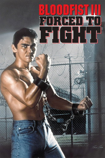 Póster de Bloodfist III: Forced to Fight