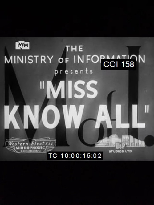 Póster de Miss Knowall