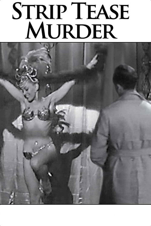 Póster de Strip Tease Murder