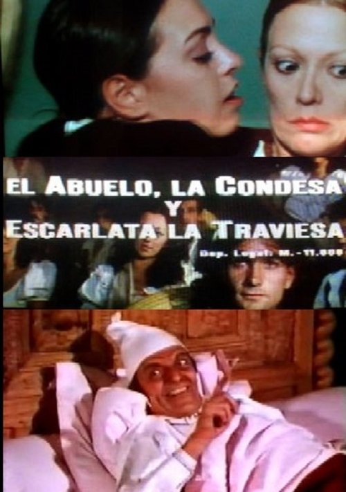 Póster de El abuelo, la condesa y Escarlata la traviesa