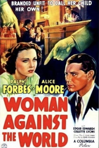 Póster de Woman Against the World