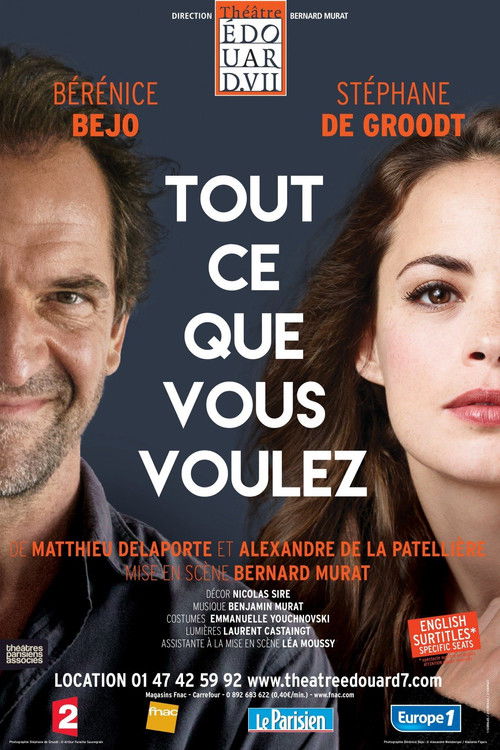 Póster de Tout ce que vous voulez