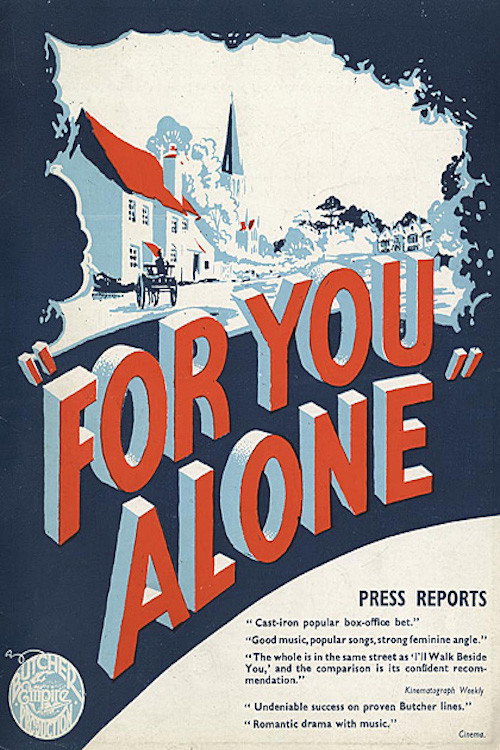 Póster de For You Alone