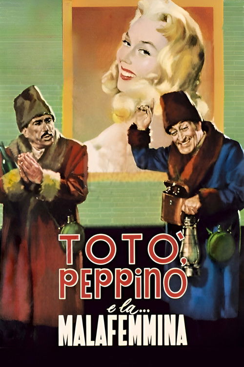 Póster de Totò, Peppino e la... malafemmina