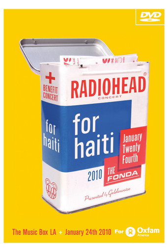 Póster de Radiohead for Haiti 2010