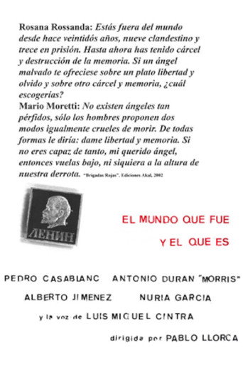 Póster de El mundo que fue y el que es