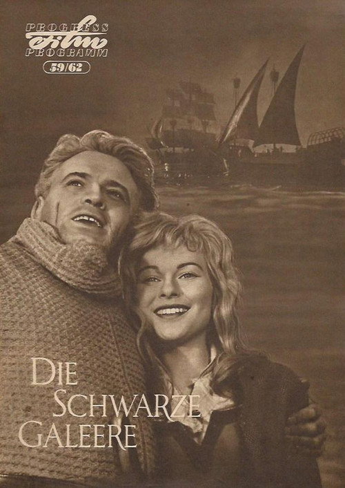 Póster de Die schwarze Galeere