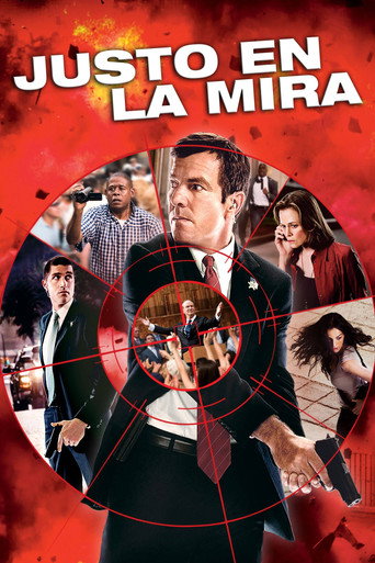 Póster de Justo en la mira