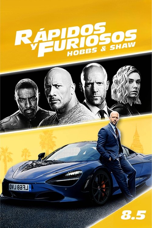 Póster de Rápidos y Furiosos: Hobbs y Shaw