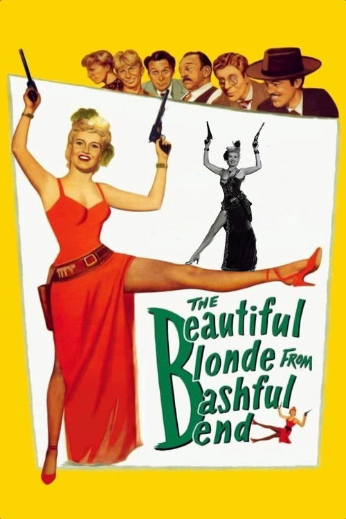 Póster de The Beautiful Blonde from Bashful Bend