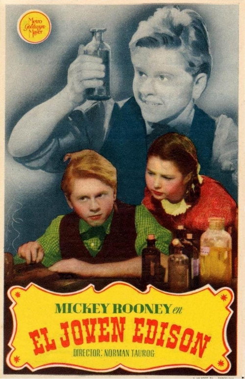 Póster de Young Tom Edison