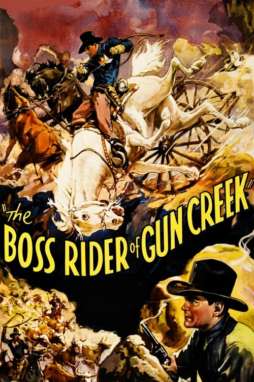 Póster de The Boss Rider of Gun Creek