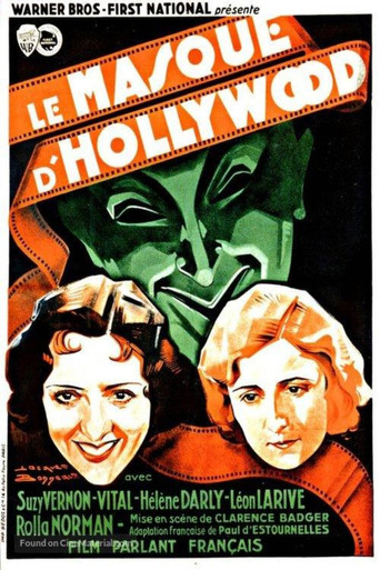 Póster de Le Masque d'Hollywood
