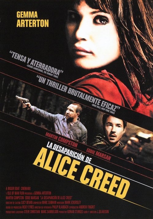 Póster de The Disappearance of Alice Creed