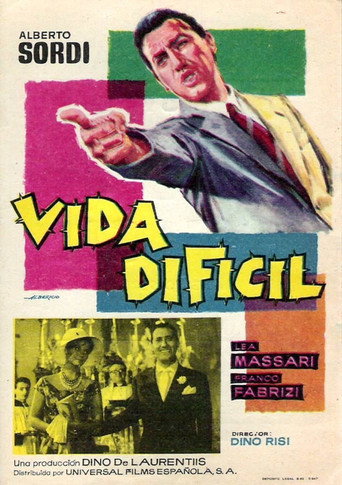 Póster de Una vita difficile