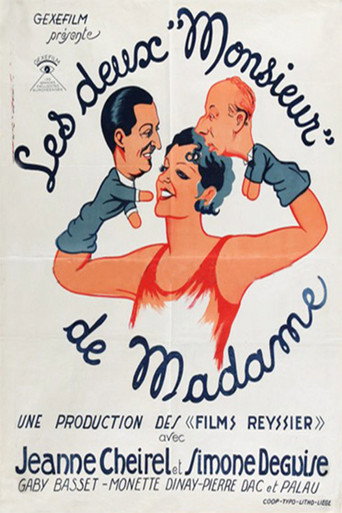 Póster de Les deux 'Monsieur' de Madame