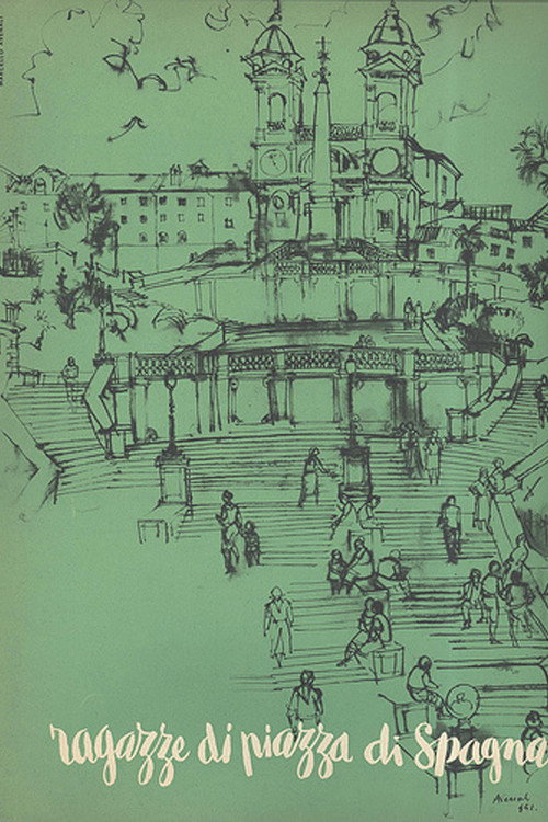 Póster de Le ragazze di Piazza di Spagna