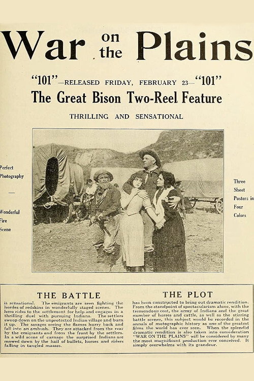 Póster de War on the Plains