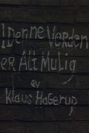 Póster de I denne verden er alt mulig