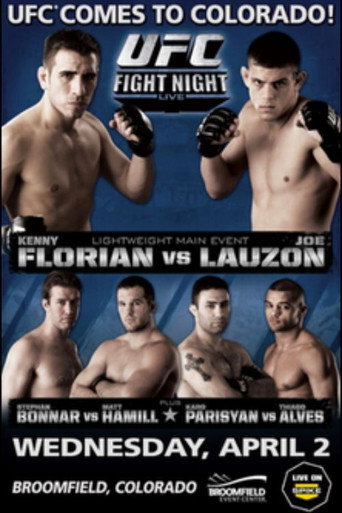 Póster de UFC Fight Night 13: Florian vs. Lauzon